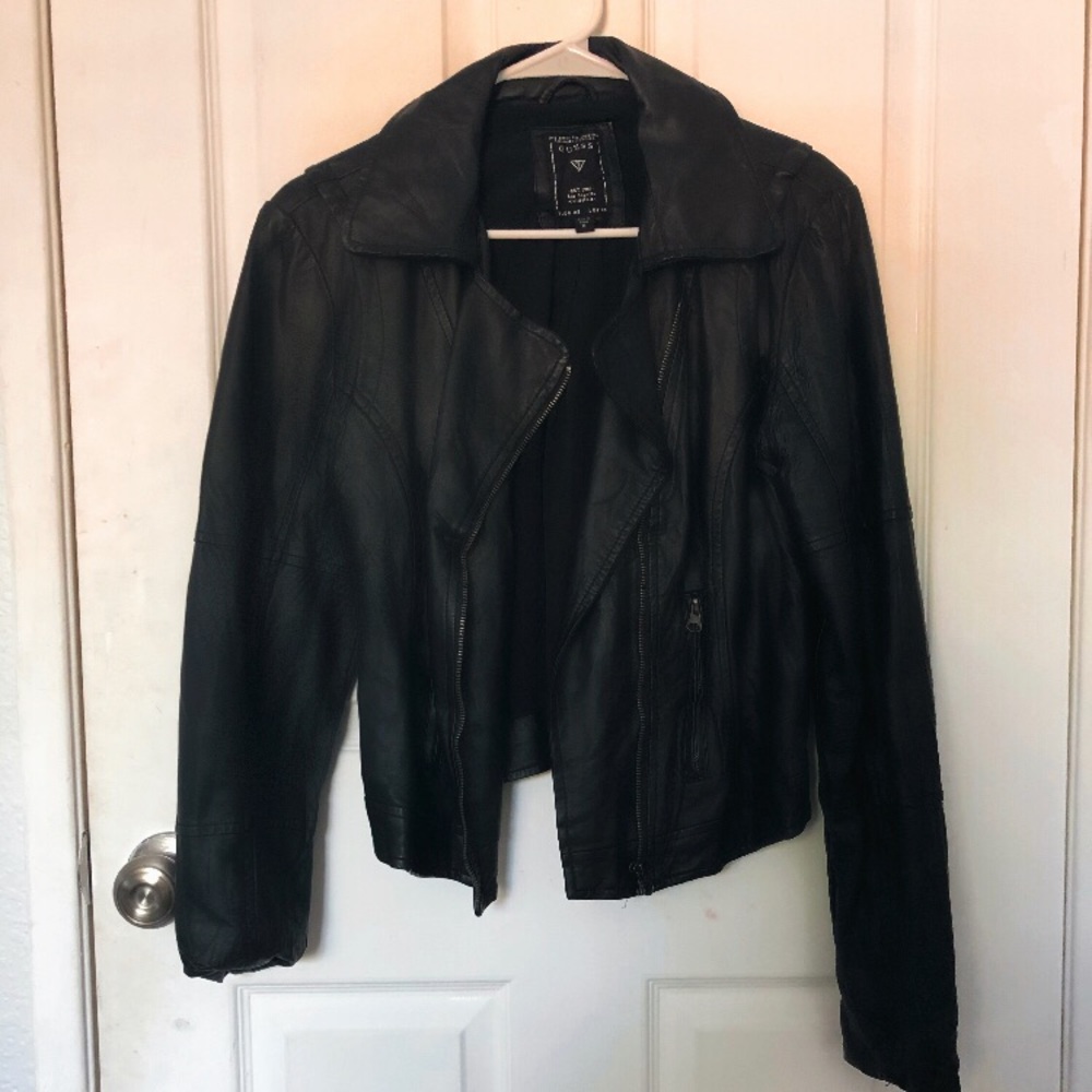 Leather jacket